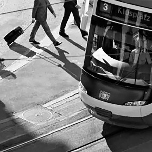 Projekt im öffentlichen Verkehr